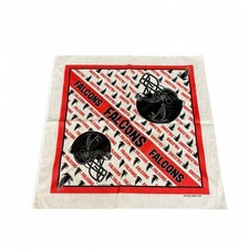 Pañuelo bufanda pañuelo vintage años 90 Atlanta Falcons NFL