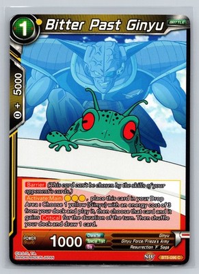 Dragon Ball Super Bitter Past Ginyu BT5-096 C Yellow Frog Battle Bandai