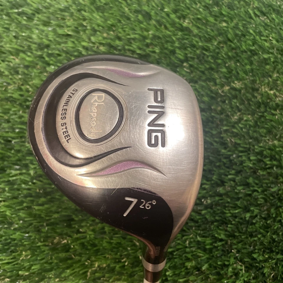 "PING Rhapsody Mujer Fairway 7 Madera 26 Deg TFC 129 Grafito Suave Regular F 41""" Foto 2 de 4