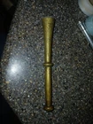 Solid brass/bronze 4.5 in 1860s pestle found in Gettysburg Pa  - metal detecting