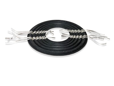 10'' x 4'' 100% Nomex Progressive Roll Subwoofer Spider With Triple Leads