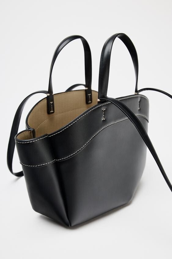 Zara Tote Bag ( Bordeaux 6224/510/624 , Black 6224/510/800