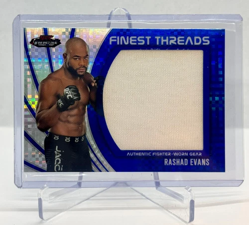 Rashad Evans 2012 TOPPS UFC FINEST THREADS JUMBO RELIC #/188 Card #JFT-RE