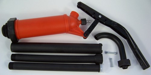 Lever Action Barrel Pump Polypropylene Gasoline Diesel Oil 5-55 Gallon Drum new - 第 1/2 張圖片