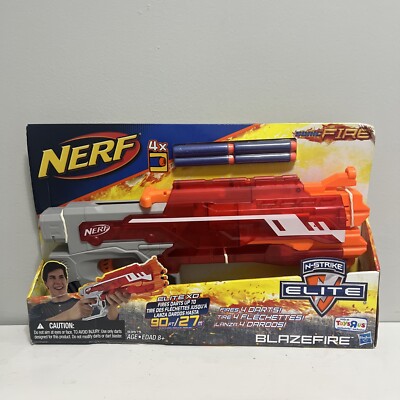Brand New NERF Elite XD BLAZEFIRE Dart BLASTER Rare SONIC Fire | eBay