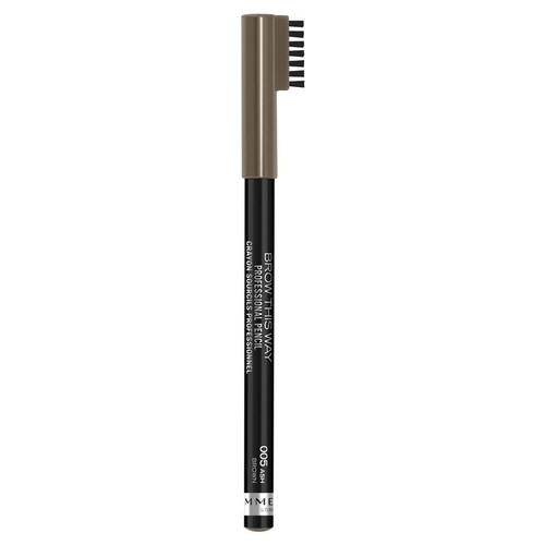 Rimmel Brow This Way Professional Crayon Pencil 006 Brunette Eyebrow Liner 1.4G - Picture 2 of 3