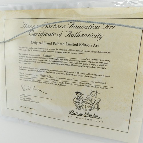 Celda de arte firmada por Hanna Barbera de edición limitada firmada a mano por Tom y Jerry - Imagen 8 de 8