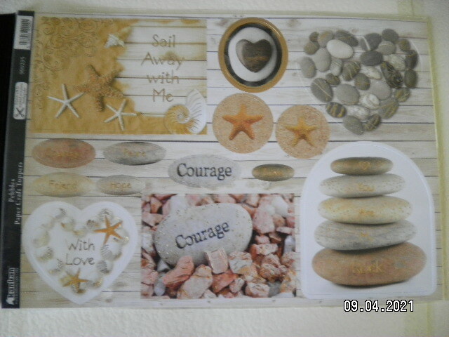 Beautiful Kanban Die Cut Toppers 'Pebbles' (49) M