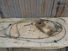 PIAGGIO APE 500 MP GUAINE CAVI FRENO RETROMARCIA LEVETTA LEVA PLASTICA RIPARO OK