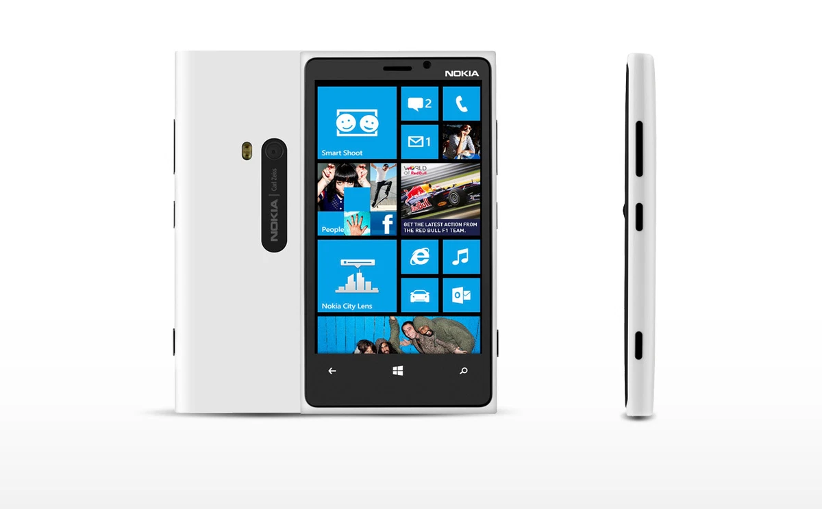 mumbi Custodia Compatibile con Nokia 7 Plus, Chiaro Bianco