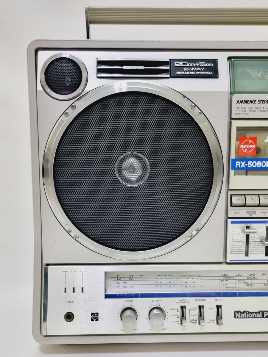 Boombox National Panasonic RX-5350F 🌈SUPER RARE🌈 Iconic Vintage