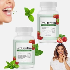 2 Pack Prodentim Soft Tablets Chewable Probiotic For Gums Teeth 30 Tablets/Pack