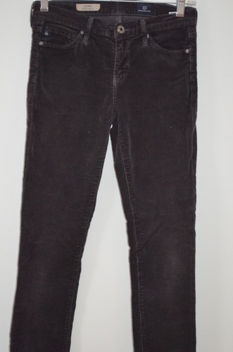 AG Adriano Goldschmied Grayish Taupe Corduroy "The Prima" Jeans Size 25R - Picture 3 of 12