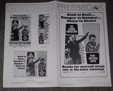 FRENCH CONNECTION/THE SEVEN UP orig combo pressbook GENE HACKMAN/ROY SCHEIDER