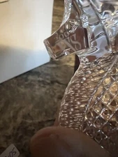 Waterford SEAHORSE Crystal Hand Cooler Paperweight Figurine