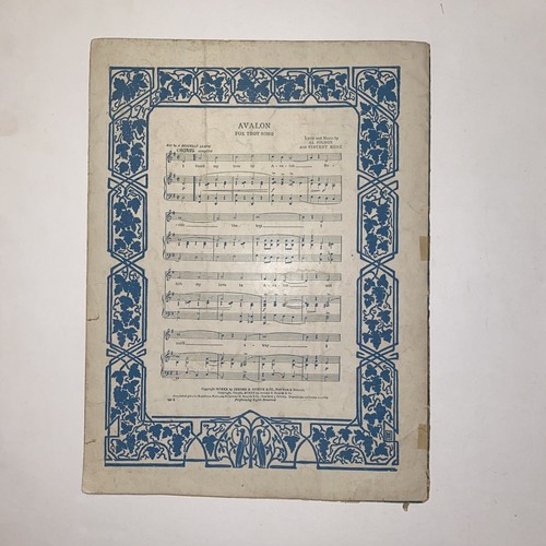Antique 1920 The Japanese Sandman Song Sheet Music by Egan & Whiting - Picture 10 of 11