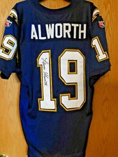 Lance Alworth Signed San Diego Chargers Authentic Jersey JSA Authenticated