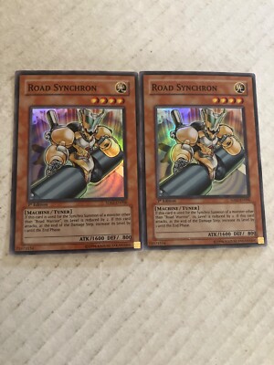 2 Road synchron 1st edition foil yu-gi-oh gaming cards cscan