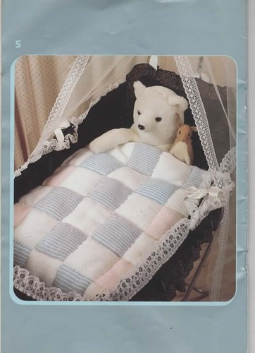 Knitting pattern 717 Babies jacket bootees shawl poncho sleeping bag dress 0-12m - Picture 5 of 7
