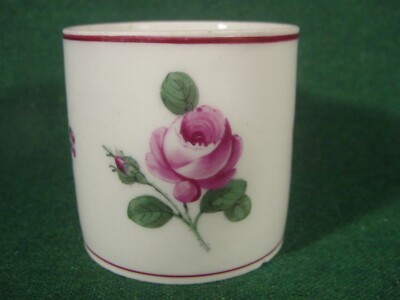 Ernst Wahliss Porcelain Cup Rose, Royal Vienna Type Shield Mark & Crown C1900