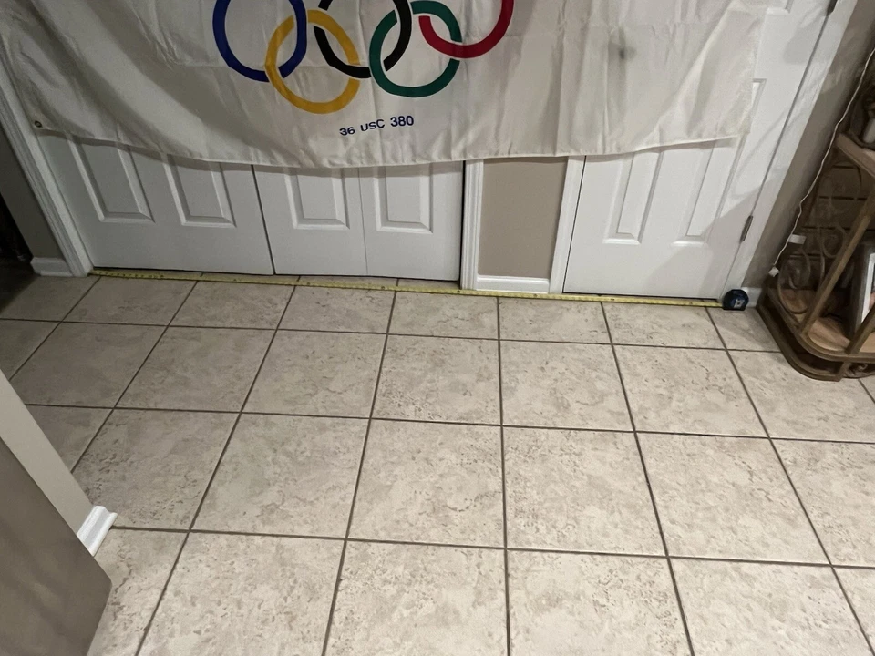 Full Size Flag 8’x5’ Olympics Games Co Sponsor Hilton USOC Officially Licensed - Image 4 of 4