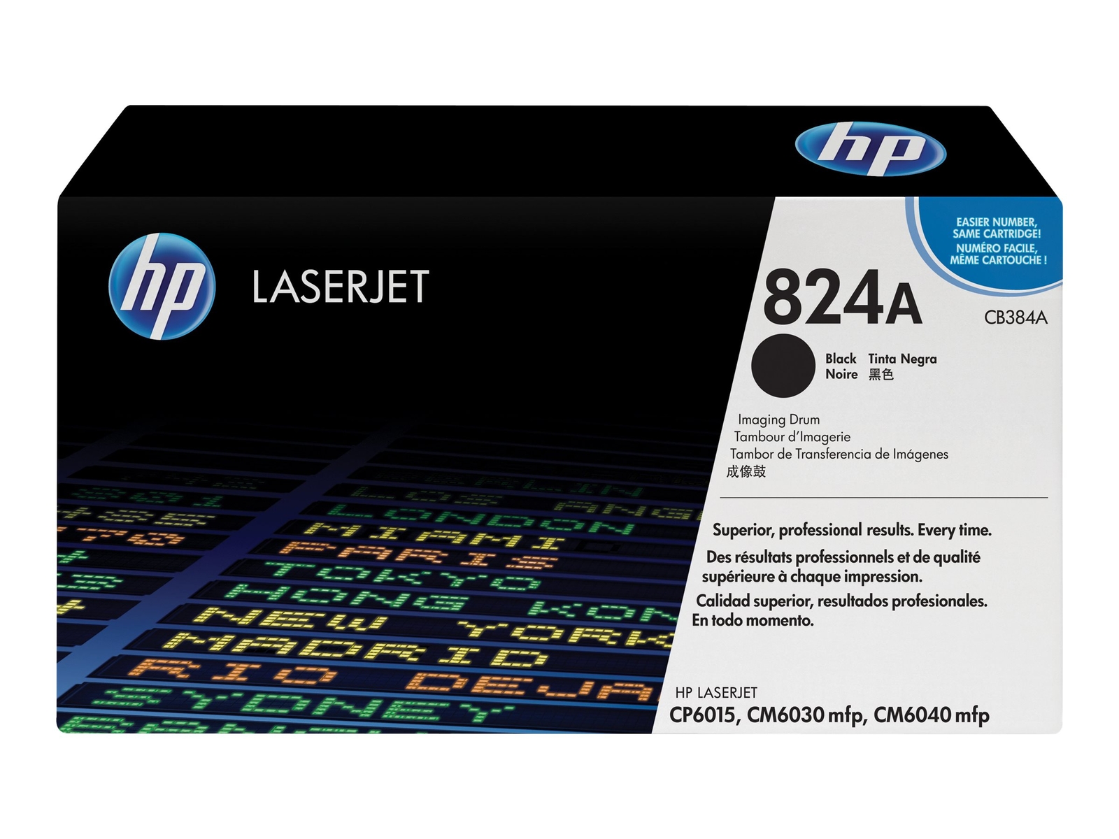 HP 824A Originale HP HP LaserJet CM6030 CM6040 CP6015 1 pz 23000 CB384A