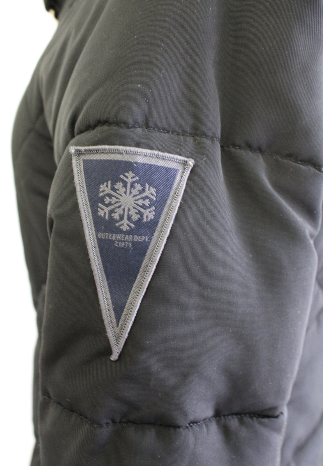 Zara Basic Black Quilted Puffer Jacket Hooded Fau… - image 10