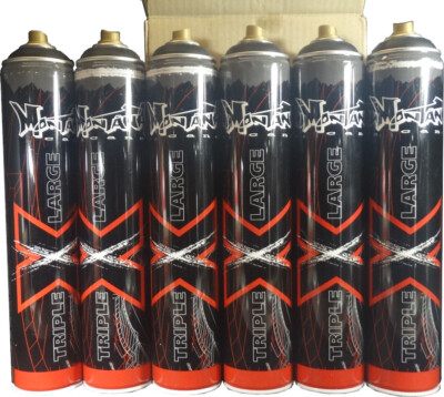 Montana Cans Triple X Large 750ML (Discontinued) (color: matte black)