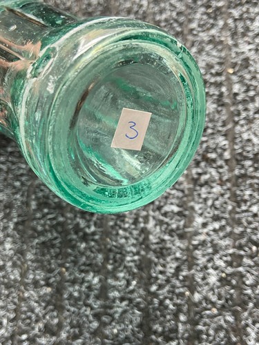 Vintage Coca-Cola Bottle Blue GLASS - Picture 2 of 6