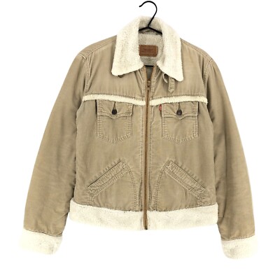 LEVI'S STRAUSS & CO Mädchen Cordjacke Trucker Sherpa Größe L