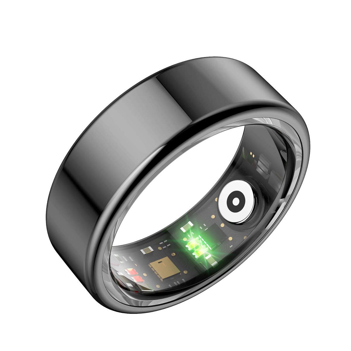 R02 Smart Ring Health Waterproof Finger Rings Monitor Heart Rate
