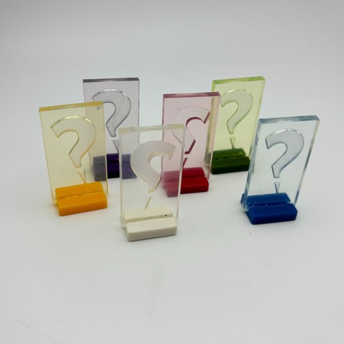 Clue Harry Potter Edition 6 Movers Pawns 2008 Replacement Pieces Parts - 第 1/1 張圖片