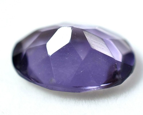 Lab Created4.80 Ct Purple Amethyst Superb GGL Certified Transparent Oval Cut Gem - Picture 4 of 4