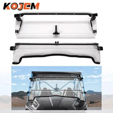 2-IN-1 Clear Windshield Windscreen FOR 2012-2015 Kawasaki Teryx 800/4 750 /4 800