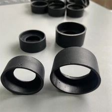 2PCS Rubber Eyepiece Foldable Eye Cups for Microscope Binoculars 27-29mm/32-34mm