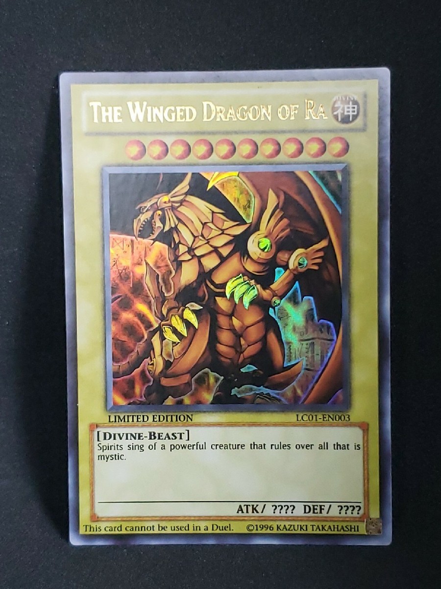 The Winged Dragon of Ra Ultra Rare Limited Edition Yugioh NM