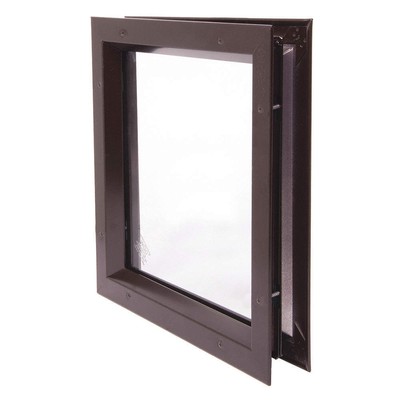 NATIONAL GUARD L-TG-1/4''-FRA-DKB-GT118 12''x12'' Lite Kit,10 inx10 in,Brown 53YA11