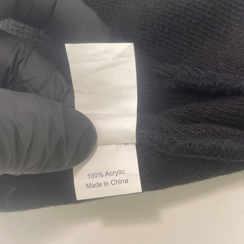 Tito’s Vodka Beanie Hat Black Knit Cuffed Winter Cap Embroidered Logo Promo - Picture 5 of 6
