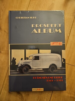 Buch,Prospekt Album Band 1,Phänomen und Robur 1949-1993,Christian Suhr