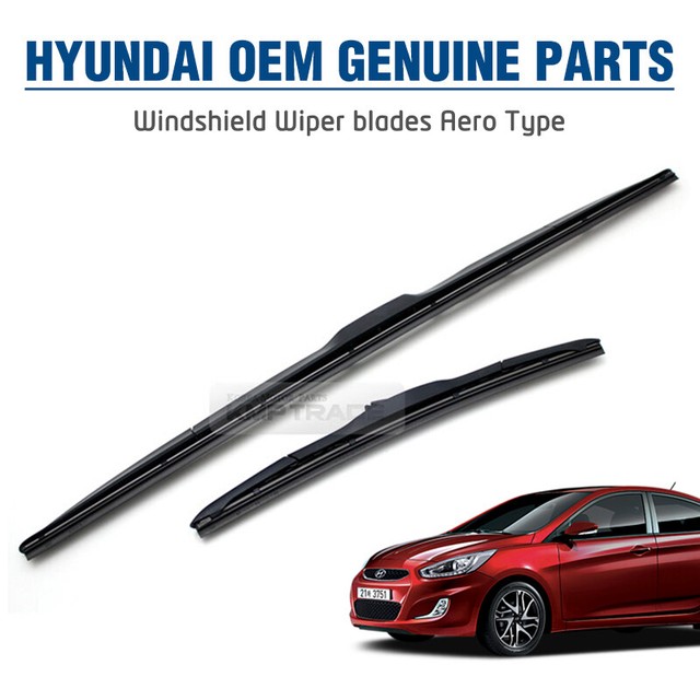 OEM Genuine Parts LH RH 2EA Windshield Wiper Blades for HYUNDAI 2011
