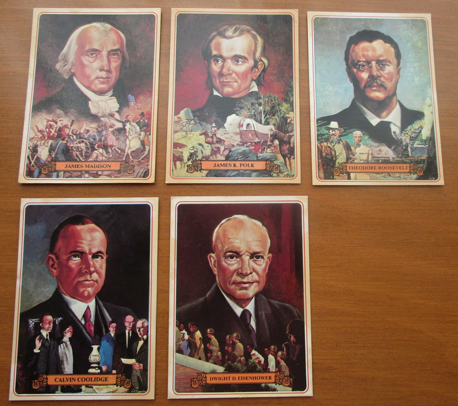 1976 KILPATRICK'S KNOW YOUR U.S. PRESIDENTS LOT OF 5 | eBay