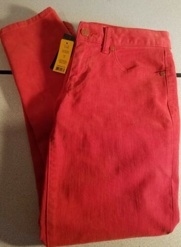TORY BURCH DAMEN ALEXA CROPPED SKINNY JEANS, ACAI ROT, NEU MIT ETIKETT, GR. 26 - Bild 12 von 12