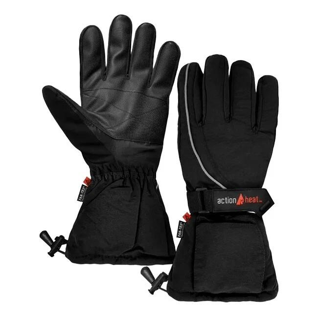 ActionHeat Womens AA Battery Heated Snow Gloves One Size