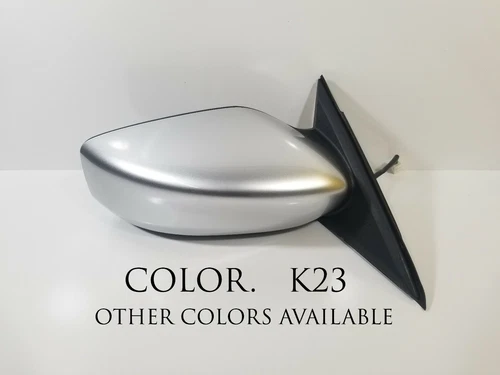 13-18 Nissan Altima Sedan Power Mirror Paint To Match Black w/o Heat-Signal RH