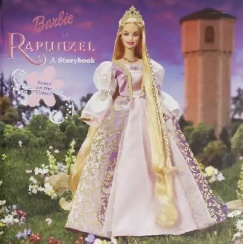 Barbie rapunzel sales book