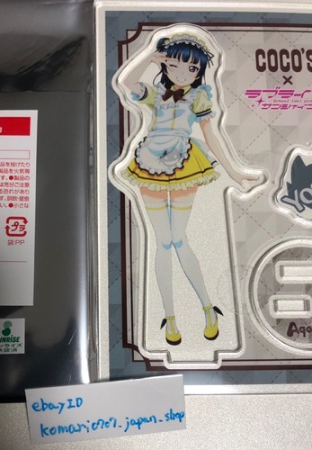 Love Live Tsushima Yoshiko COCO Limited Acrílico Stand Aqours Japón Ídolo Yohane - Imagen 2 de 2