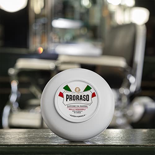 Proraso Shaving Soap in a Bowl 150ml Sensitive Skin Shaving Soap with