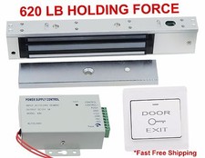 620LB Kit Electric Door Lock Magnet Electromagnet Magnetic Access Contrl System4