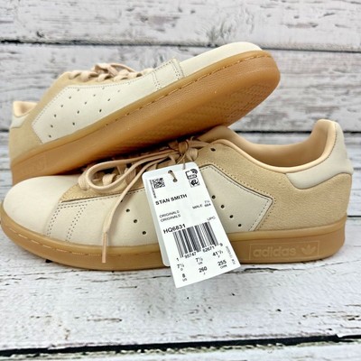 Adidas Men's Stan Smith Originals Tennis Sneakers AHQ6831 White Sand Strata Sz 8