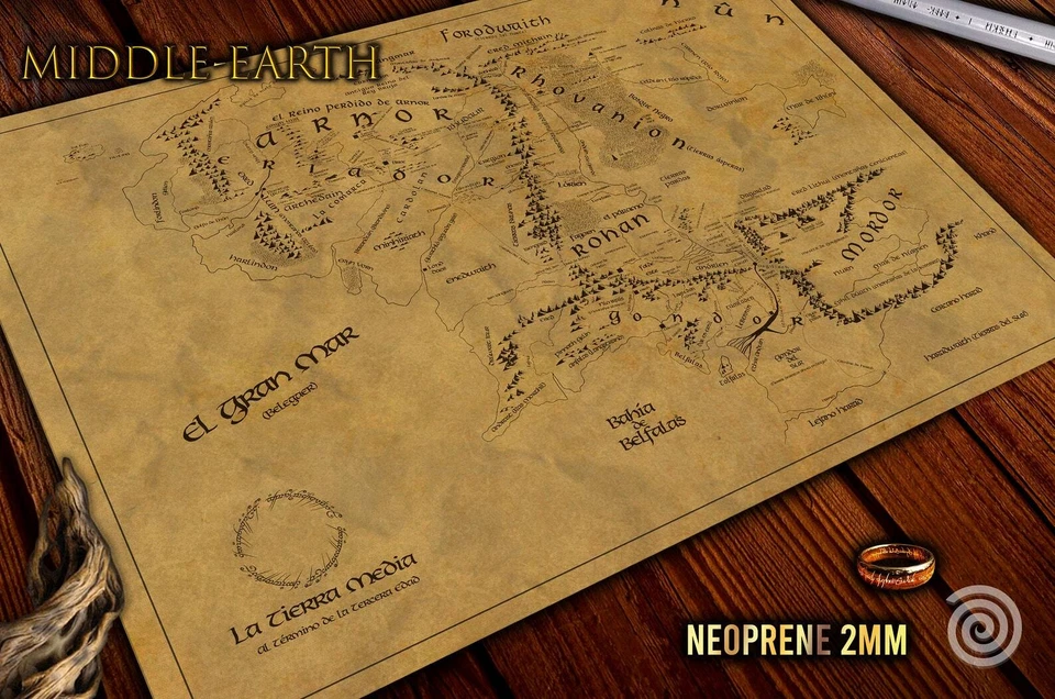 Middle Earth Map gamemat - Imagen 3 de 3